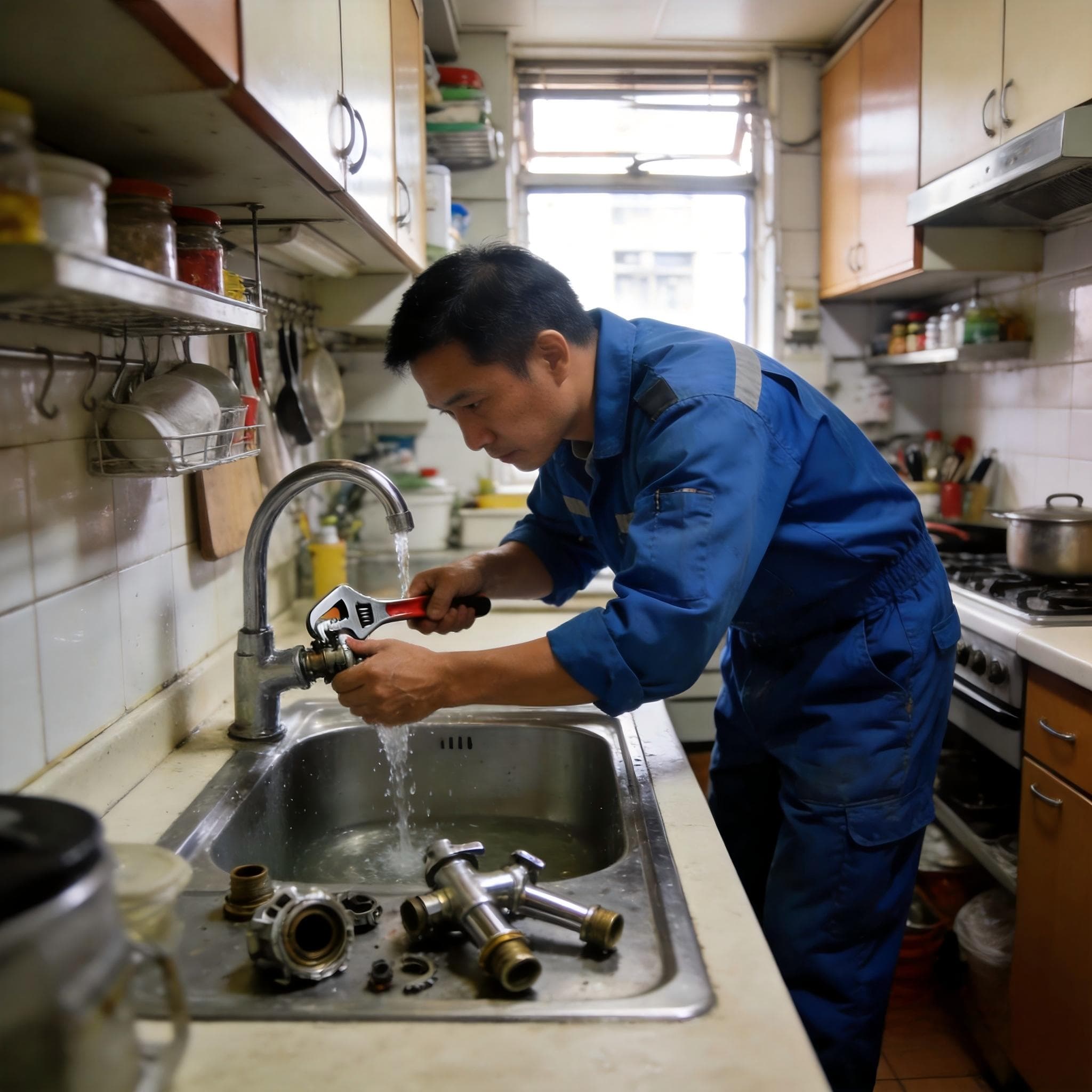 廚房水電維修須知:常見問題與正確處理步驟