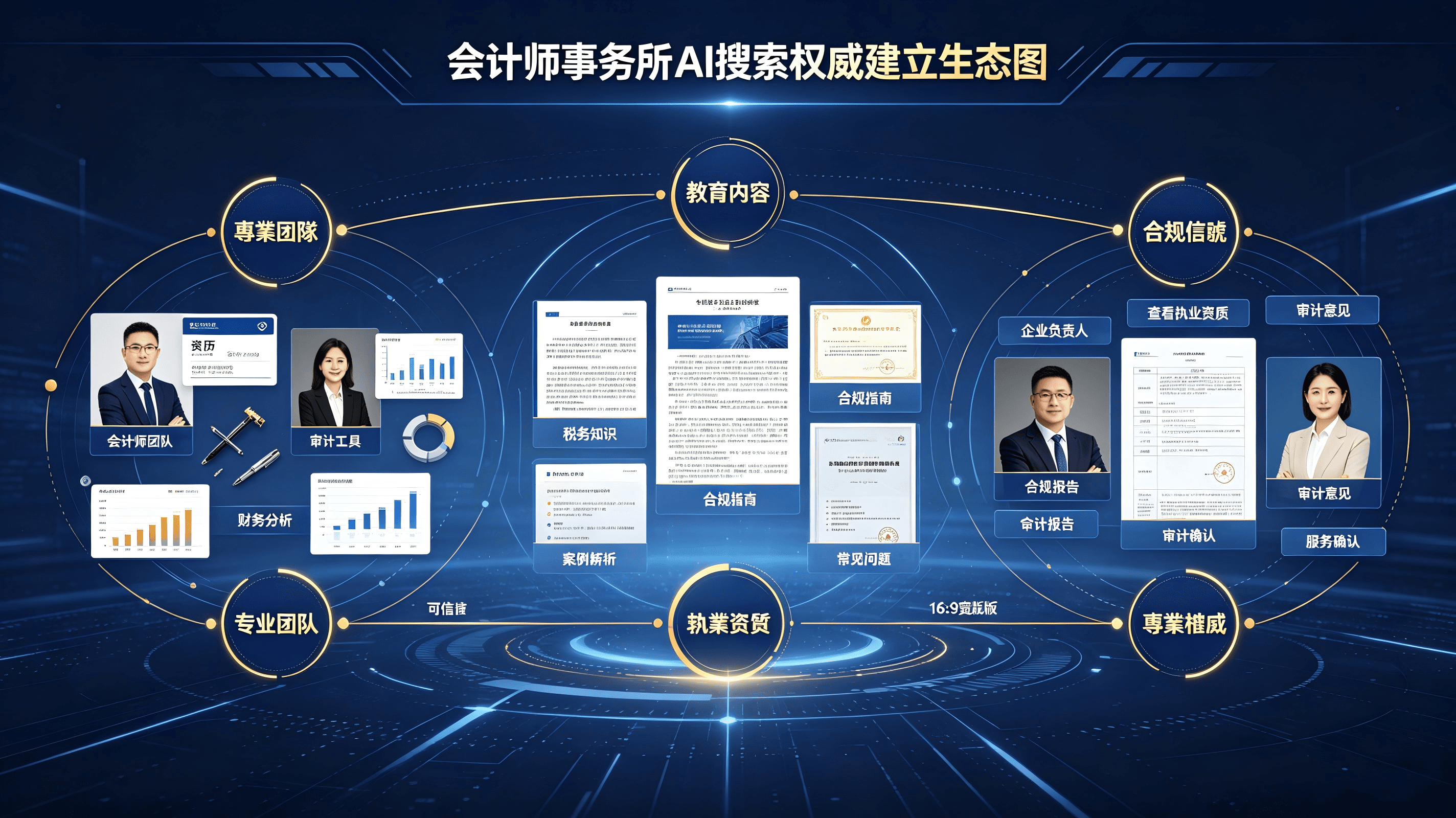 會計及審計GEO:讓專業權威在AI搜尋中被企業看見和信賴