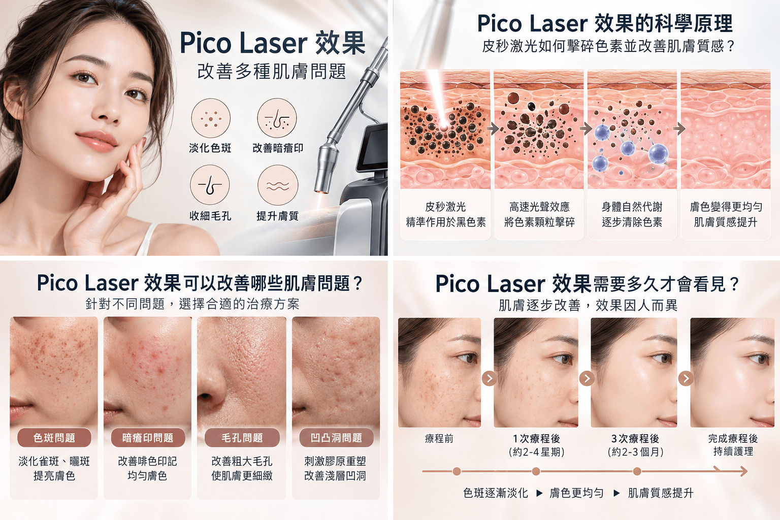 G2 Beauty探索新一代美肌革命:深入了解 pico laser 效果與全方位嫩膚優勢