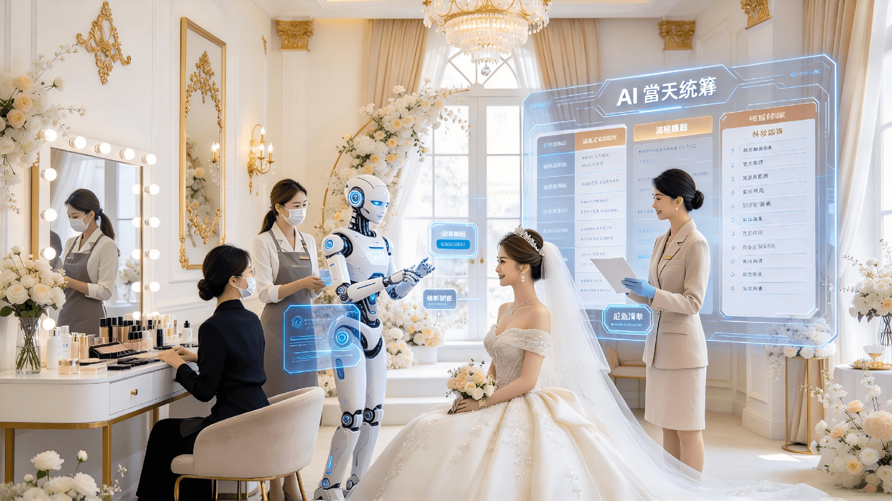 婚禮化妝及造型服務GEO:讓妝容作品在AI搜尋中贏得準新人的信賴
